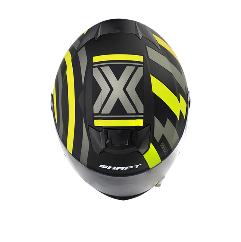 CASCO SHAFT SH-502 C-RAY MATE NEGRO AMARILLO NEON