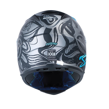 CASCO SHAFT SH-502 PSICOTRIP MATE NEGRO AZUL