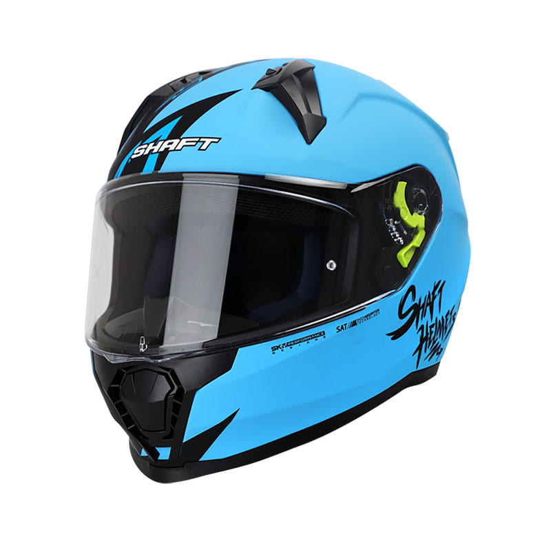 CASCO SHAFT SH-560 HARD MATE NEGRO AZUL