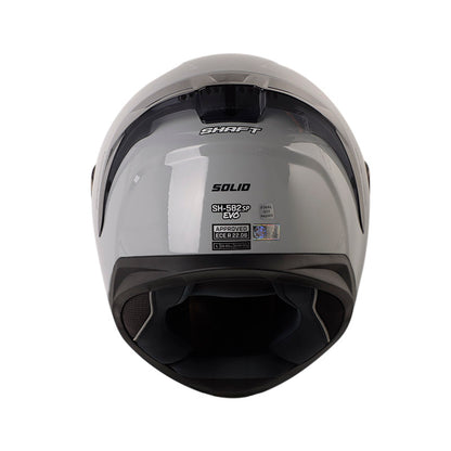 CASCO SHAFT SH-582SP EVO SOLID GRIS NEGRO VISOR IRIDIUM