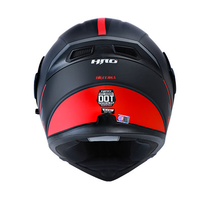 CASCO HRO HRO-3400DV INEFFABLE MATE NEGRO ROJO