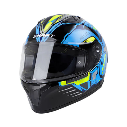 CASCO SHAFT SH-582SP RX78 AZUL AMARILLO NEON