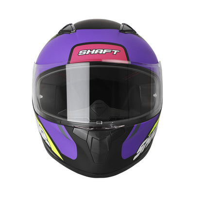 CASCO SHAFT SH-582SP ALFA MATE NEGRO MORADO NEON
