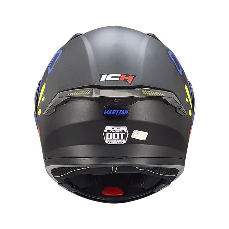 CASCO ICH ICH-3120DV MARTIAN MATE NEGRO AZUL