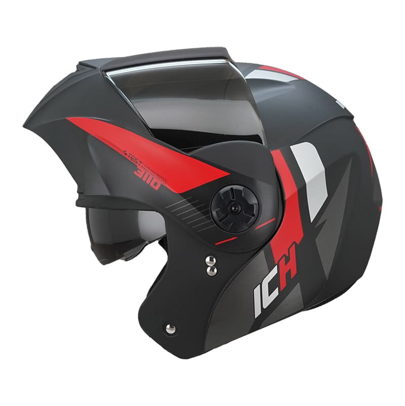 CASCO ICH ICH-3110DV HEATER MATE NEGRO ROJO VISOR HUMO