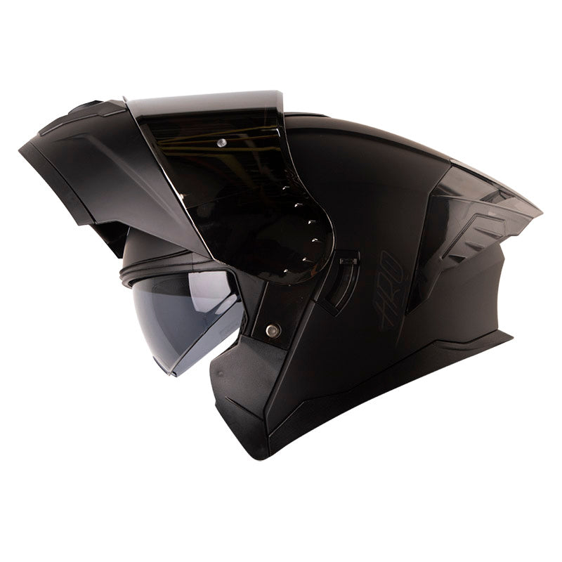 CASCO HRO HRO-3480DV EVO SOLID MATE NEGRO NEGRO7 IRIDIUM
