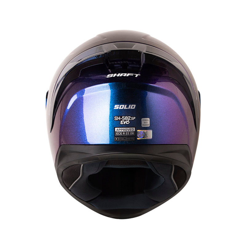 CASCO SHAFT SH-582SP EVO SOLID CAMALEON PLATA VISOR IRIDIUM