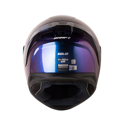 CASCO SHAFT SH-582SP EVO SOLID CAMALEON PLATA VISOR IRIDIUM