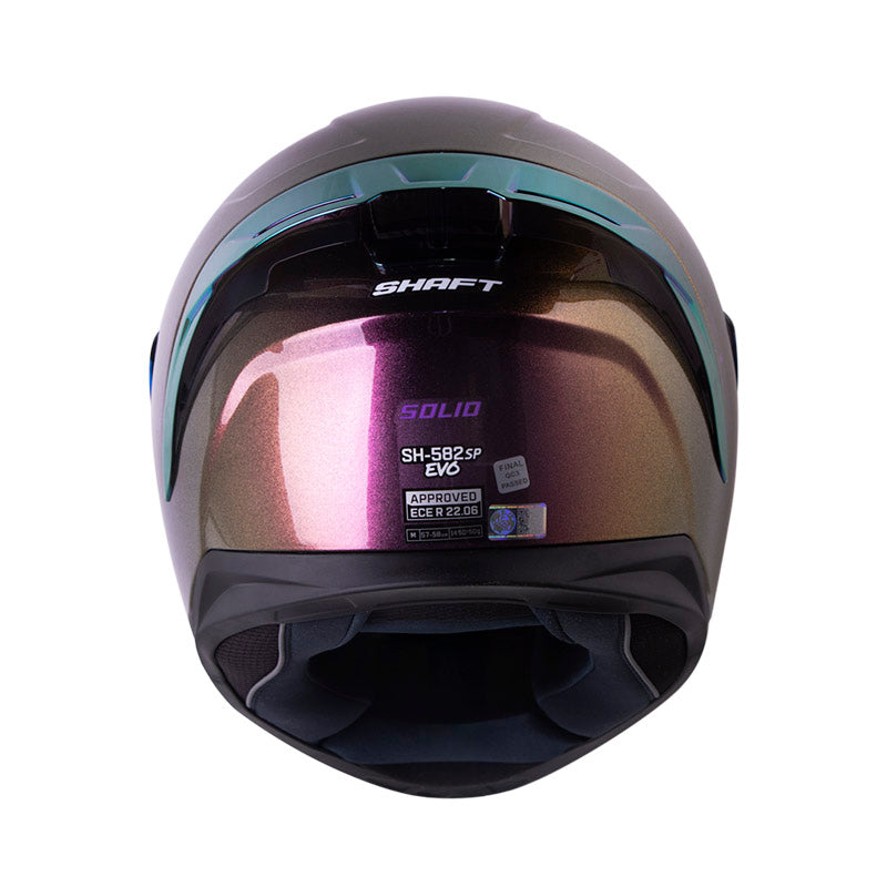 CASCO SHAFT SH-582SP EVO SOLID CAMALEON MORADO VISOR IRIDIUM