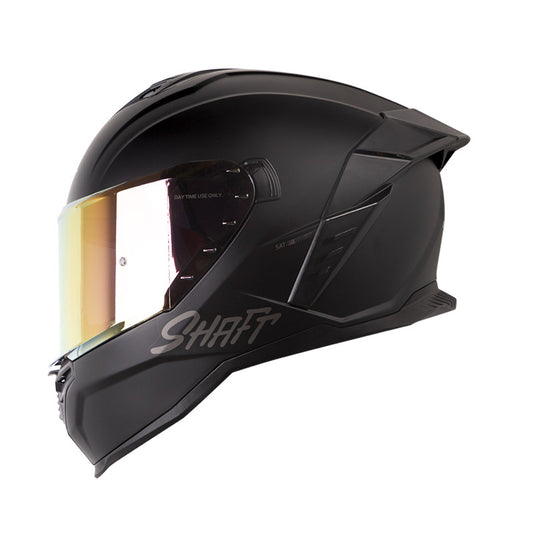 CASCO SHAFT SH-598GTR SOLID MATE NEGRO GRIS OSCURO
