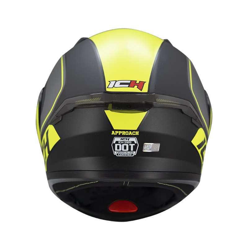 CASCO ICH ICH-3120DV APPROACH MATE NEGRO AMARILLO NEON