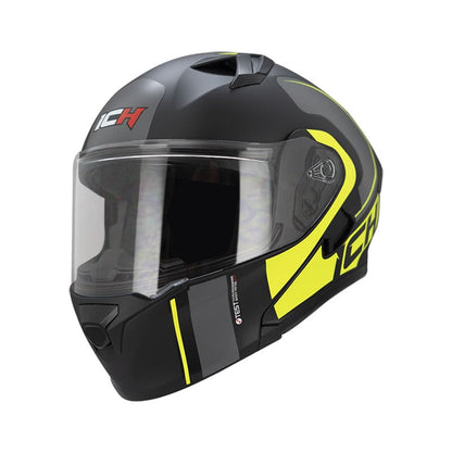CASCO ICH ICH-3120DV APPROACH MATE NEGRO AMARILLO NEON