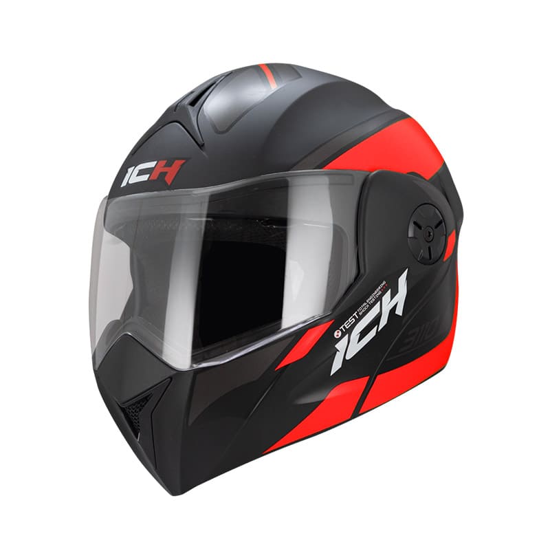CASCO ICH ICH-3110DV NOISE MATE NEGRO ROJO