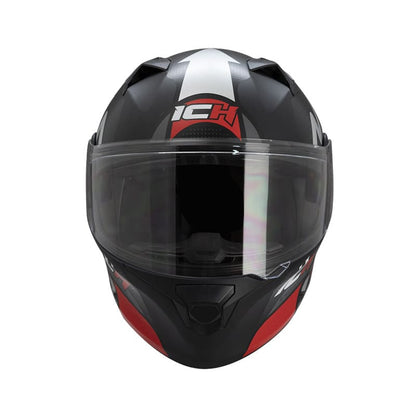 CASCO ICH ICH-3120DV HIGHER MATE NEGRO ROJO