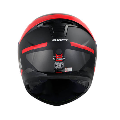 CASCO SHAFT SH-3910DV DIMETIL MATE NEGRO ROJO