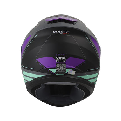 CASCO SHAFT SH-610DV PRO QUASI MATE GRIS MORADO NEON