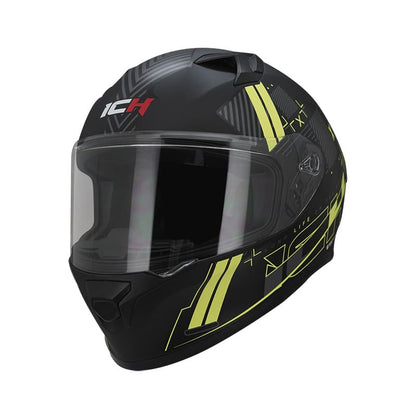 CASCO ICH ICH-503SP COMPU MATE NEGRO AMARILLO NEON