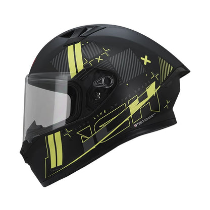 CASCO ICH ICH-503SP COMPU MATE NEGRO AMARILLO NEON