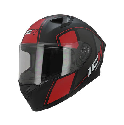 CASCO ICH ICH-503SP DOES MATE NEGRO ROJO