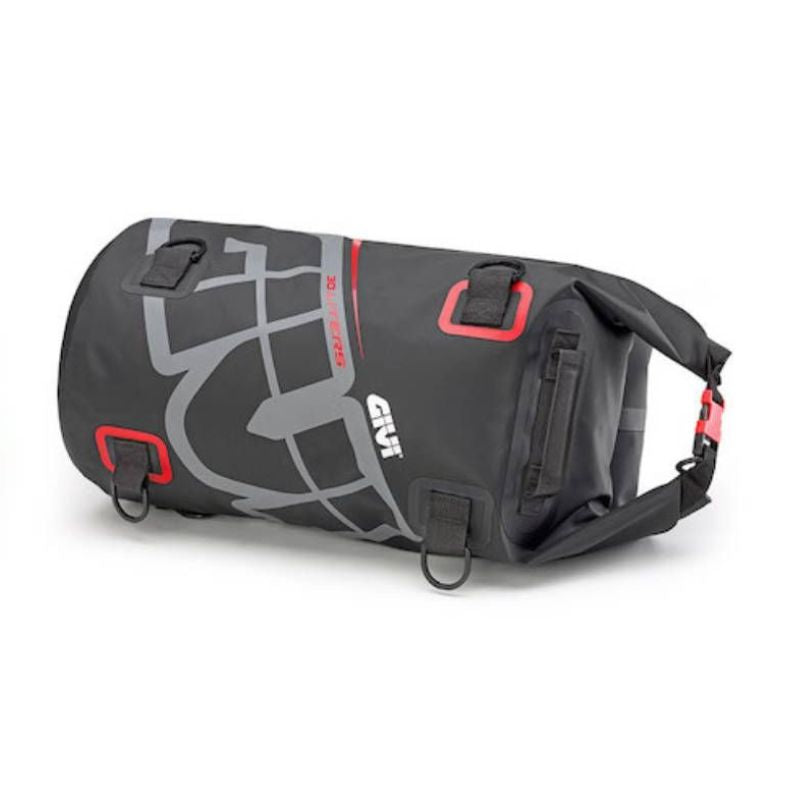 DRYBAG GIVI GRIS ROJA IMPERMEABLE 30LT