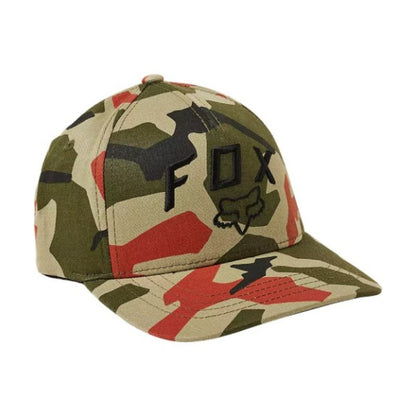 GORRA FOX BNKR FLEXFIT GREEN CAMOUFLAGE