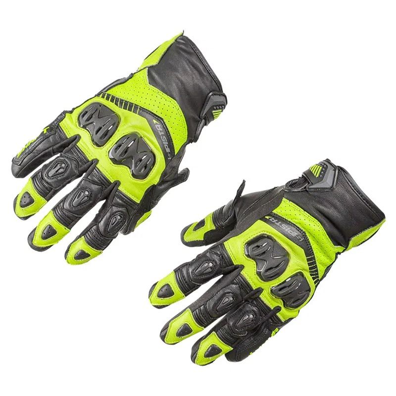 GUANTES SHAFT PISTA NEGRO AMARILLO NEON