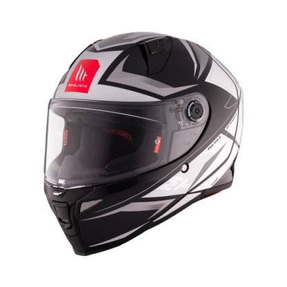CASCO MT REVENGE 2S HATAX GRIS BLANCO