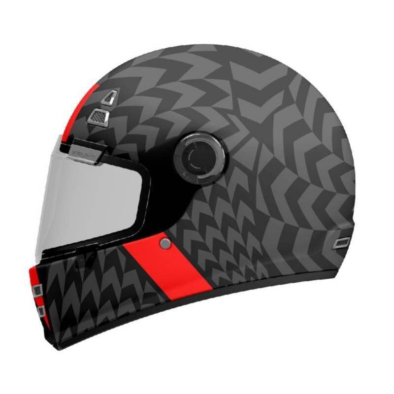 CASCO MT JARAMA PSYCHO MATE GRIS