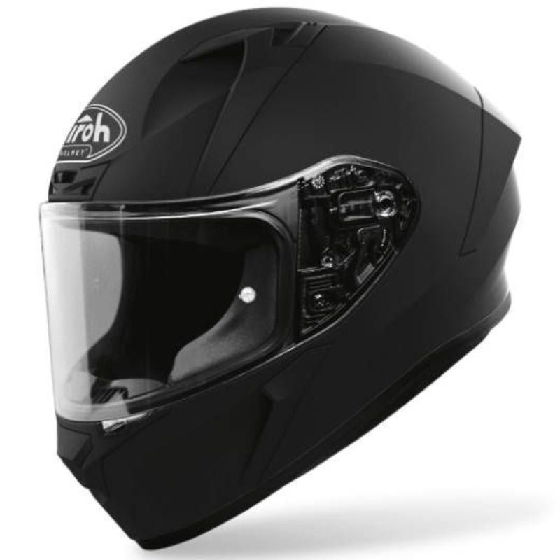 CASCO AIROH VALOR SOLID MATE NEGRO
