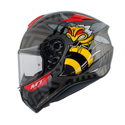 CASCO MT TARGO BEE ROJO