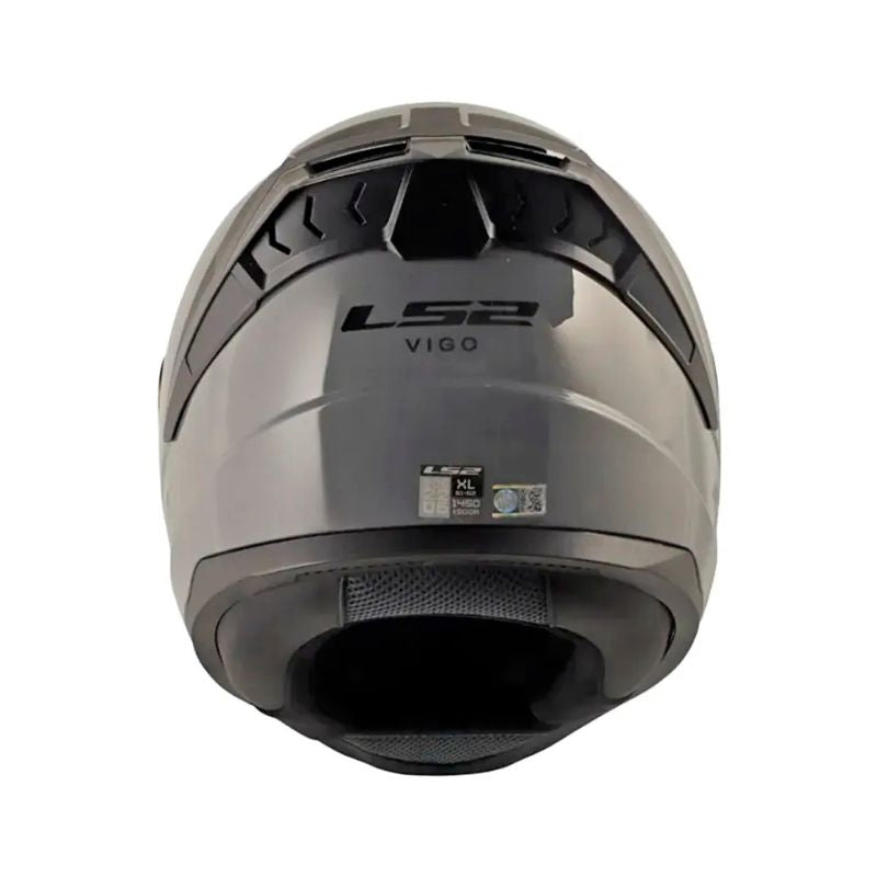 CASCO LS2 FF810 VIGO SOLID NARDO GRIS VISOIR IRIDIUM AZUL