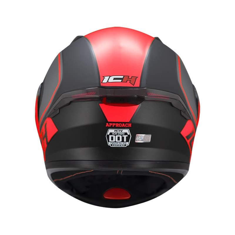 CASCO ICH ICH-3120DV APPROACH MATE NEGRO ROJO