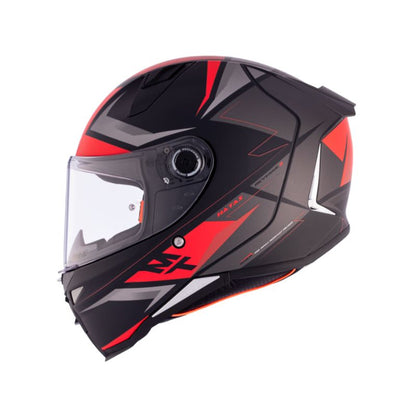CASCO MT REVENGE 2S HATAX MATE ROJO