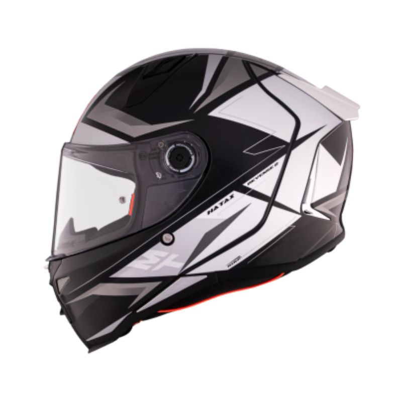 CASCO MT REVENGE 2S HATAX GRIS BLANCO