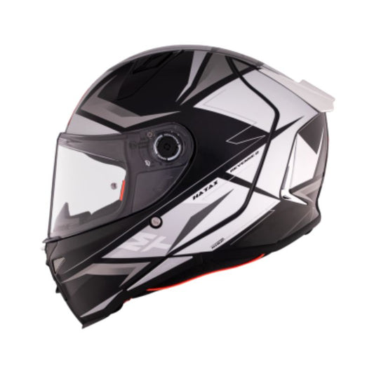 CASCO MT REVENGE 2S HATAX GRIS BLANCO