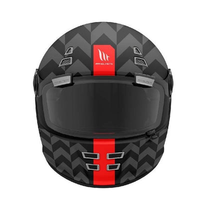 CASCO MT JARAMA PSYCHO MATE GRIS