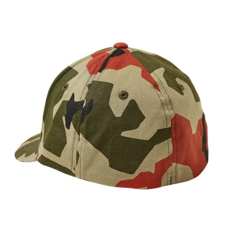 GORRA FOX BNKR FLEXFIT GREEN CAMOUFLAGE
