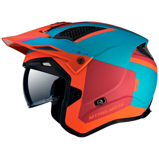 CASCO MT DISTRICT SV ANALOG NARANJA NEON