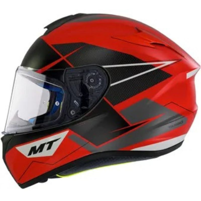 CASCO MT TARGO PRO PODIUM ROJO NEGRO
