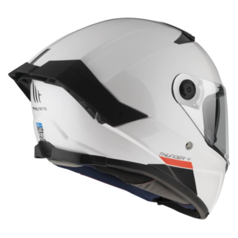 CASCO MT THUNDER 4 SV SOLID PERLA BLANCO