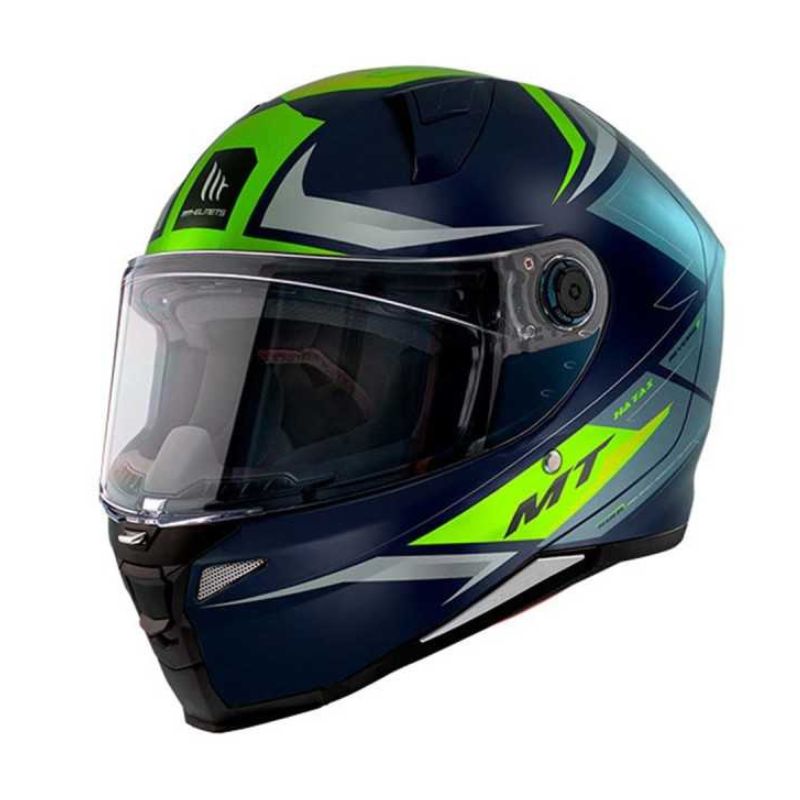 CASCO MT REVENGE 2S HATAX MATE AMARILLO NEON