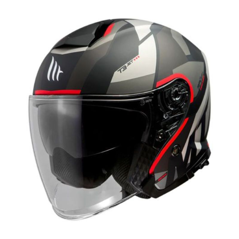 CASCO MT THUNDER 3 SV JET BOW MATE ROJO