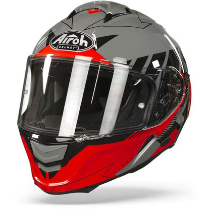 CASCO AIROH SPARK RISE ROJO