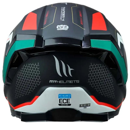CASCO MT THUNDER 4 SV JERK PERLA VERDE