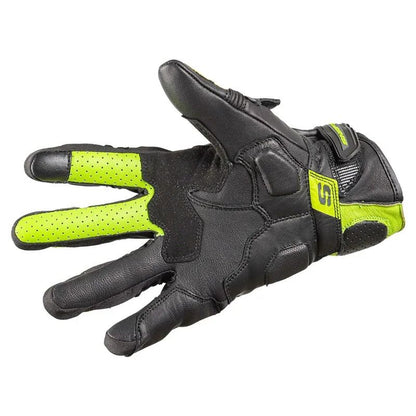 GUANTES SHAFT PISTA NEGRO AMARILLO NEON
