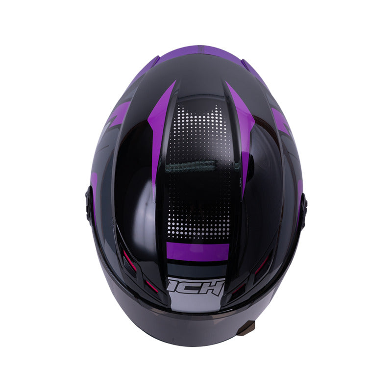 CASCO ICH ICH-501SP KOZKU NEGRO MORADO VISOR HUMO