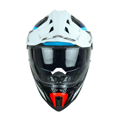 CASCO LS2 MX701 EXPLORER CARBON FRONTIER NEGRO AZUL