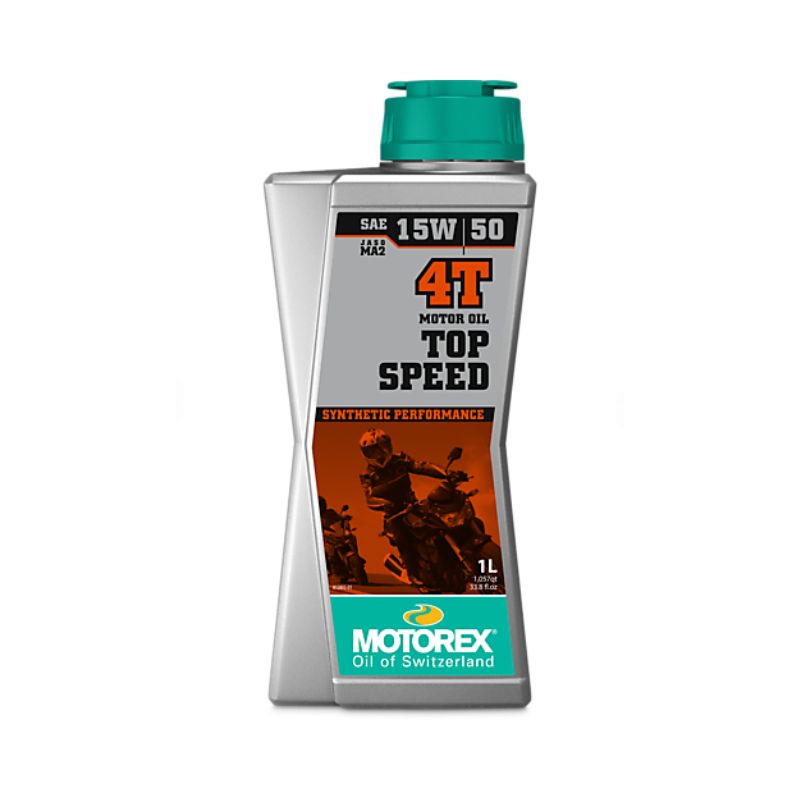 ACEITE MOTOREX TOP SPEED 15W50 4T 1L