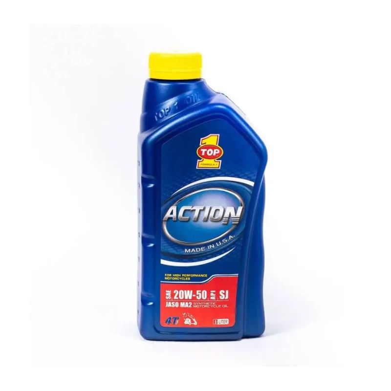 ACEITE TOP1 20W50 ACTION 4T 1L