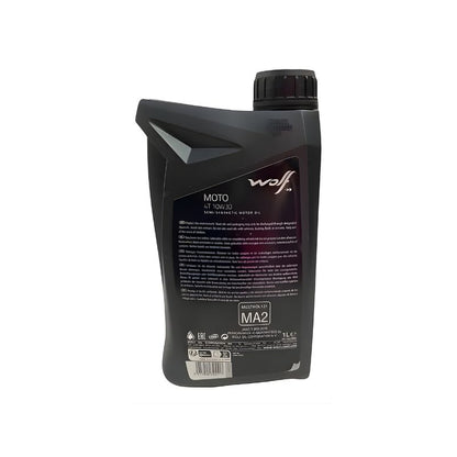 ACEITE WOLF MOTO 10W30 FULL 4T 1L